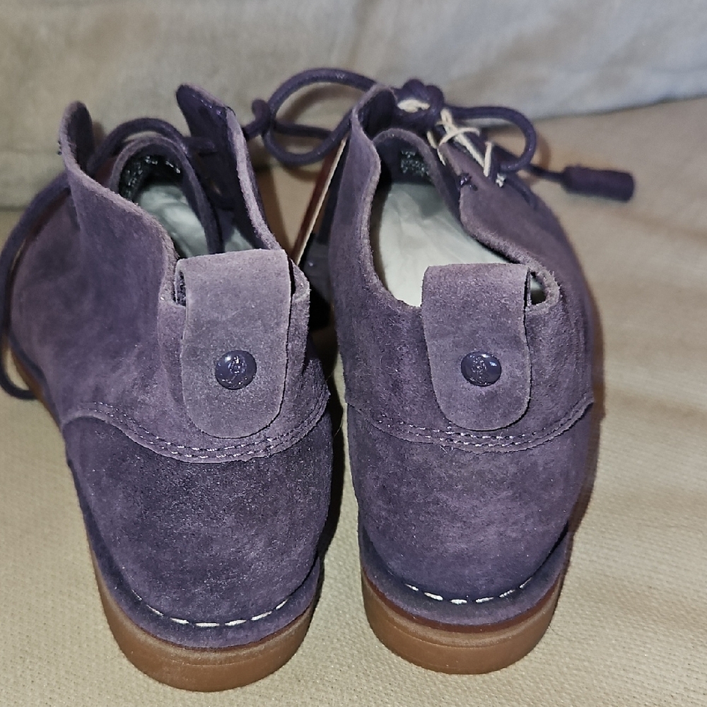 Hush Puppies Women's Size 7 Purple Suede Shoes - Picture 7 of 8